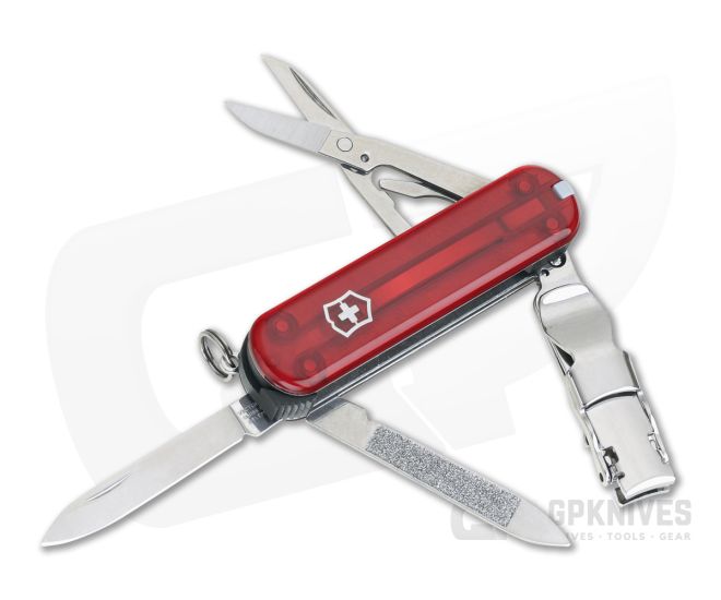 Victorinox Nail Clipper Red Swiss Army