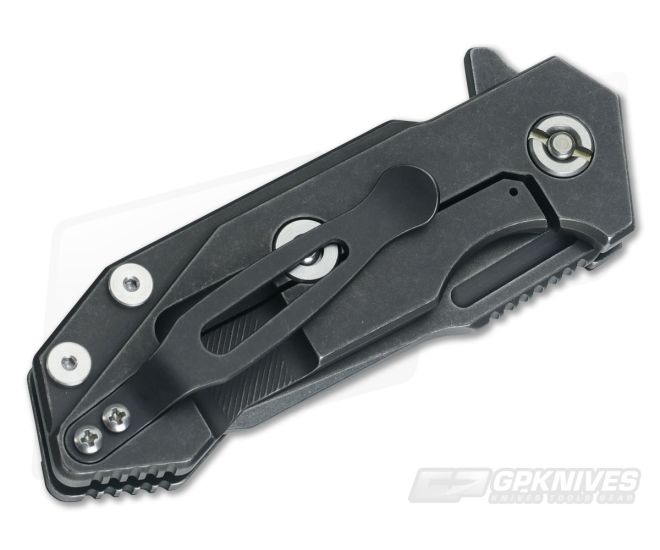 Hinderer Knives Half Track Tanto 20CV Black G10 Battle Black DLC