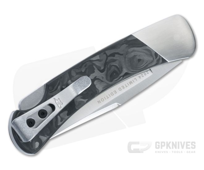 Buck Knives 500 Duke Marbled Carbon Fiber Limited Edition