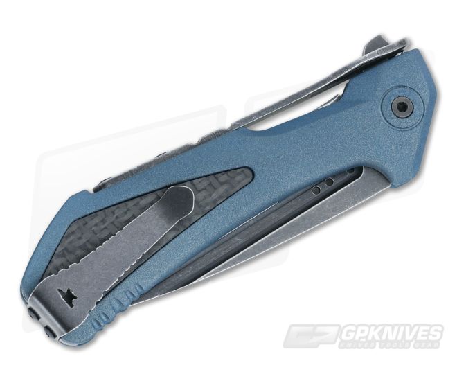 Buck Knives 829 Marksman Elite Blue Flipper 3.5