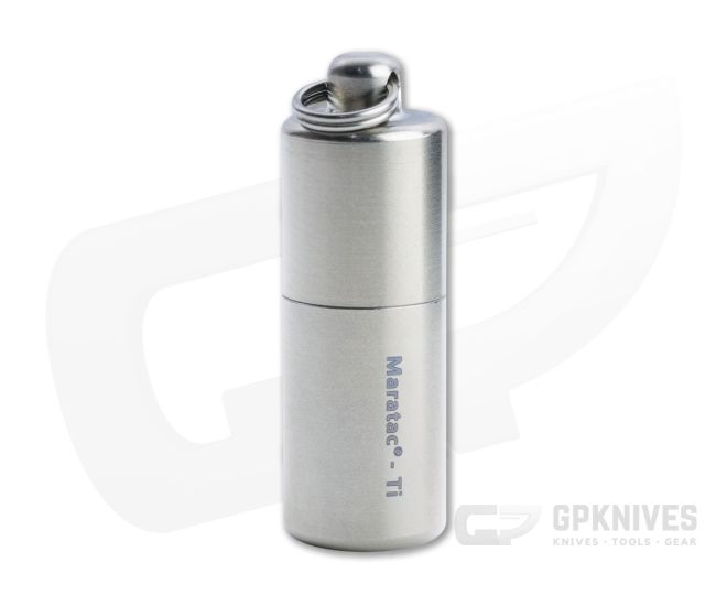 Maratac CountyComm Gen 2 Titanium Peanut Lighter For Sale