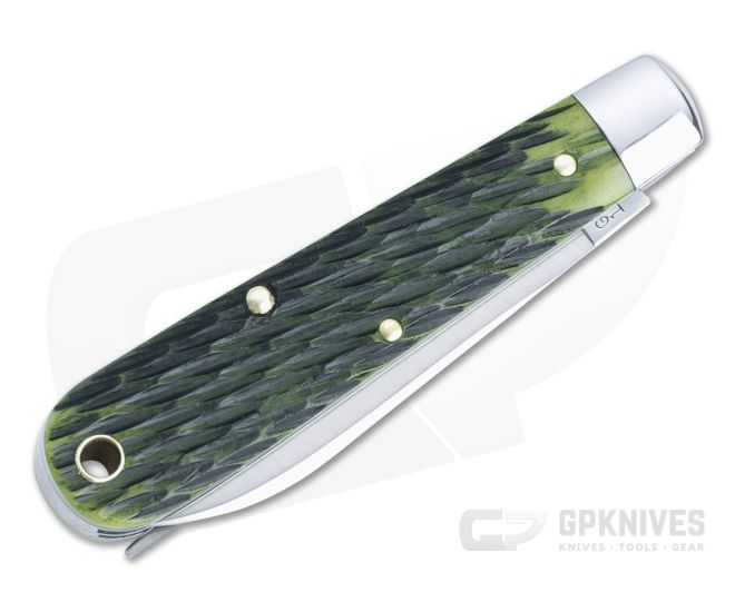 GEC #15 Tidioute Urban Jack OD Green Canvas Micarta (2.75 Satin) 152221 -  Blade HQ