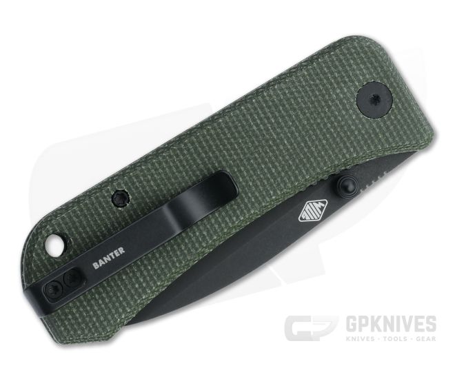 WE Knife Co. Big Banter - Green Micarta - 20 CV – Knafs