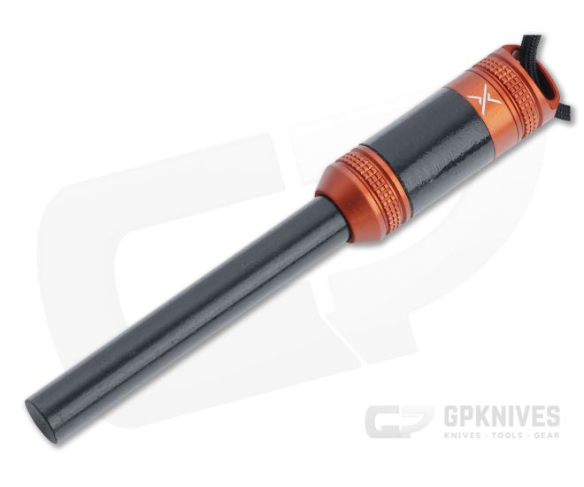 Exotac fireROD XL Orange Tinder Capsule Ferrocerium Rod Fire Starter For  Sale