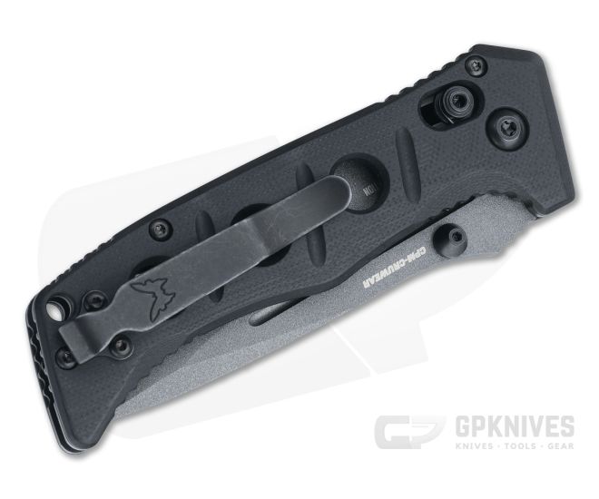 Benchmade 273GY-1 Mini Adamas Gray Cruwear Black G10