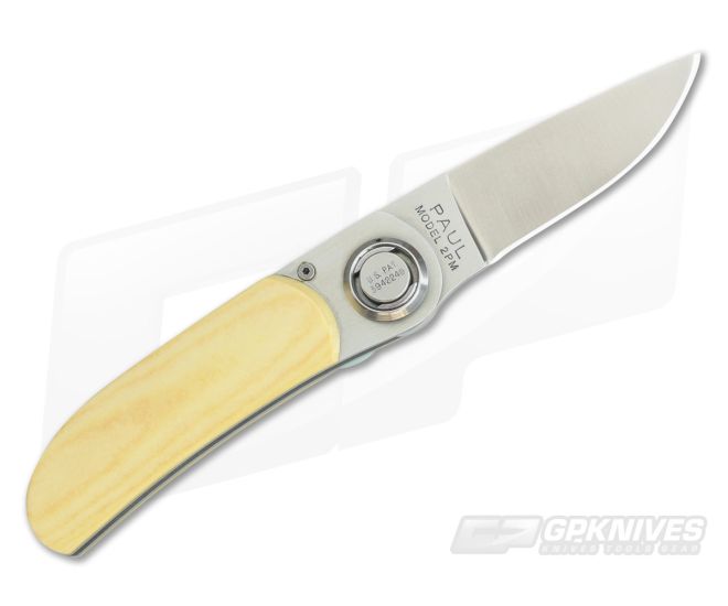 Gerber Paul Knife Model 2PM Ivory Micarta