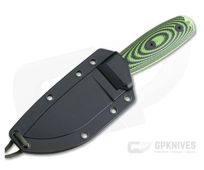 Buy the ESEE ES5PVG007 Model 5 3D Fixed Blade Knife in Venom Green