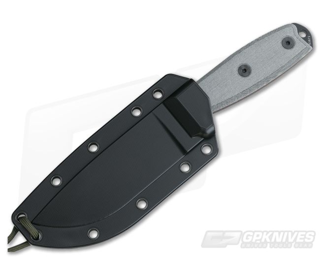 ESEE 3/4 Black Belt Clip Plate for ESEE Knives' 3 & 4 Series Knives