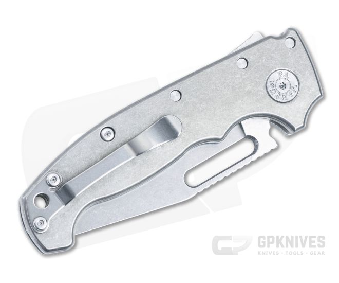 Demko Knives MG AD-20 Shark Lock Folder With Smooth Titanium