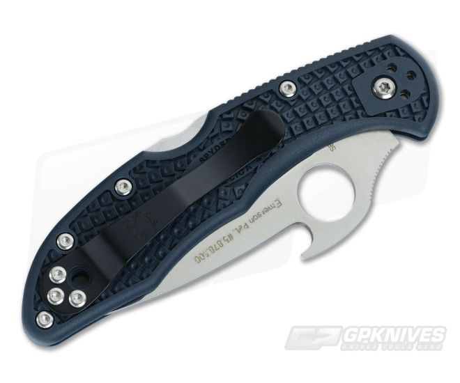 Spyderco Delica 4 C11PGYW Emerson Wave Opener VG10 Spear Point 