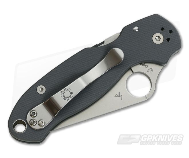 Spyderco Para 3 Maxamet Dark Gray G10 C223GPDGY