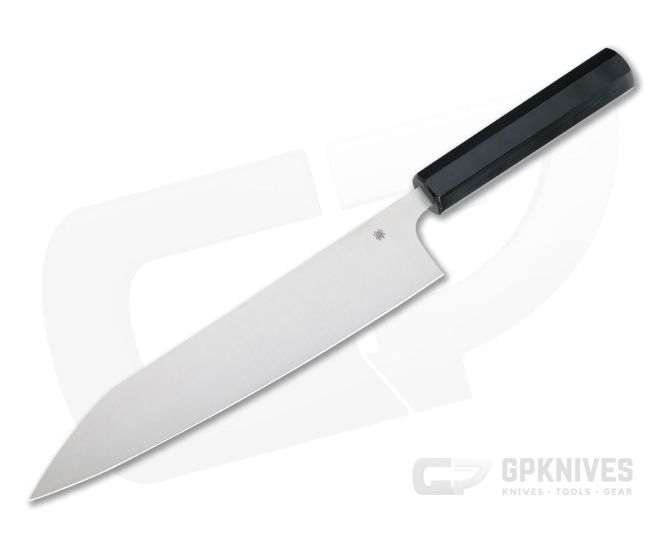 Spyderco Carter Wakiita Gyuto BD1N Black G10 Kitchen Knife For Sale