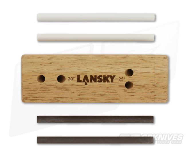 Lansky 4 Rod Turn-Box Crock Stick Knife Sharpener (Diamond/Ceramic)