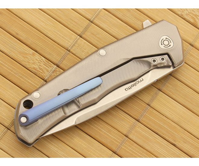 LionSteel TRE Three Rapid Exchange Titanium Frame Lock Flipper