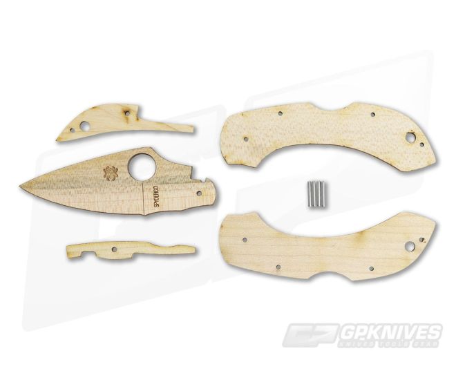 Spyderco Dragonfly Wooden Knife Kit