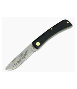 Case Sod Buster Junior Black Synthetic Smooth Slip Joint 00095