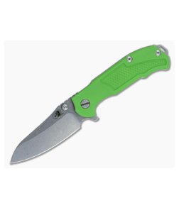 Hinderer Knives MP-1 Toxic Green G10 3.25" Stonewashed Flipper