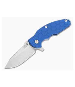Hinderer Knives Jurassic 3.25" Blue G10 SpearPoint Blue Ano