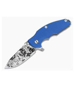 Hinderer Knives Digi Camo Jurassic S35VN Spear Point Blue XM G10 #074