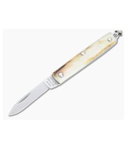 Great Eastern Cutlery #05 PPP Keychain Knife Pen Blade Sambar Stag Slip Joint Folder 052121-SS-14