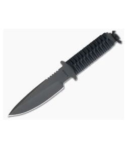 M. Strider Knives MT Mod 10 Black Cord Wrap Handle Black PSF27 Steel