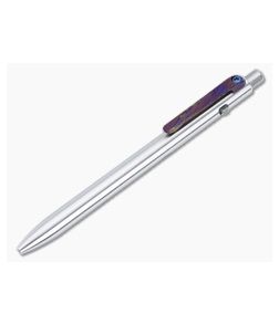 Tactile Turn Short Slim Side Click Pen Titanium TiMascus Clip