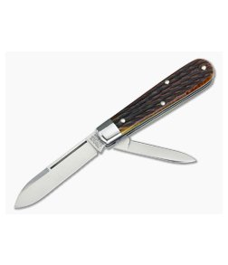 Tidioute Cutlery #14 Lick Creek Boys Knife 2-Blade Antique Yellow