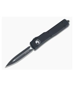 Microtech UTX-70 Tactical Black M390 Double Edge OTF Knife 147-1T