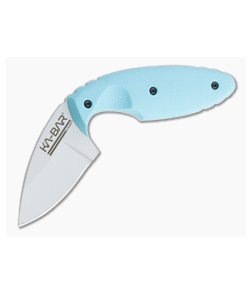 Kabar TDI USSF Astro MP Gray Plain Edge Blue Handle Fixed Blade Knife 1480SF