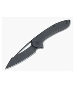 WE Knives Fornix Limited Black Stonewashed Harpoon 20CV Titanium Frame Lock Flipper 2016B