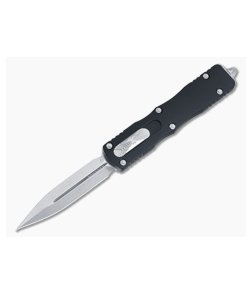 Microtech Dirac Delta Stonewashed M390 Black OTF Automatic Knife 227-10