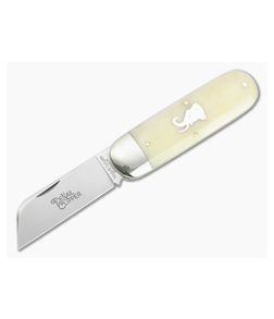 Tidioute Cutlery #36 Toenail Clipper India Smooth Ivory Bone Slip Joint 363122
