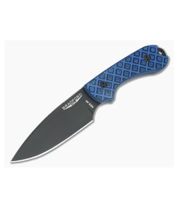 Bradford Guardian3 False Edge GPK Exclusive Black DLC Rex 45 Blue/Black G10 Fixed Blade