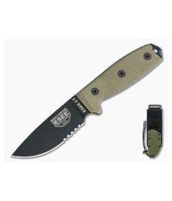 ESEE 3MIL-S Partially Serrated Blade OD Sheath