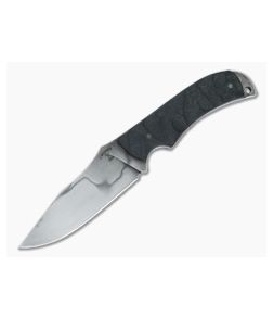McNees Custom Agent Fixed Blade 1095 Black G10 5003