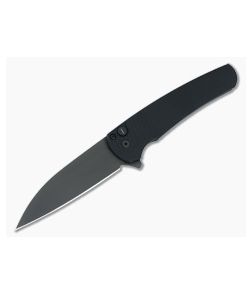 Protech Malibu Operator Black DLC Wharncliffe