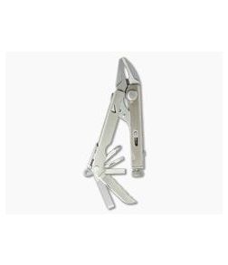 Leatherman Crunch Stainless Steel Locking Pliers Multi-Tool with Leather Sheath 68010101K