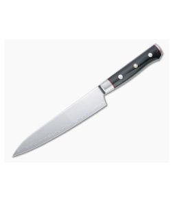 Mcusta Zanmai Classic Pro Petty 150 mm VG10/Damascus Black Pakkawood Kitchen Knife HFB-8002D