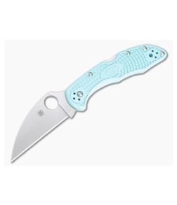 Spyderco Delica 4 Wharncliffe Limited S30V Teal FRN Folder C11FPWCTL