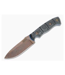 Dawson Knives Huntsman Arizona Copper 3V Two-Tone Carbon Fiber Fixed Blade