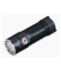 Fenix E18R V2.0 1200 Lumen Rechargeable EDC Flashlight Black E18R-V2-BK