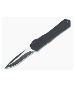 Heretic Knives Manticore-S Recurve Two-Tone Black Elmax OTF Automatic H025-10A