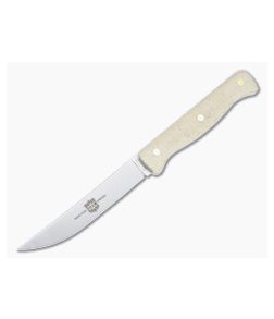 Great Eastern Cutlery Steak Knife Muslin Micarta Scales 440C Trailing Point Blade 43SS-MM