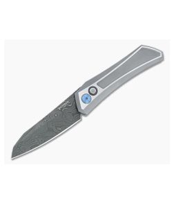 Protech Oligarch Custom Damascus Sinkevich Steel Automatic Knife