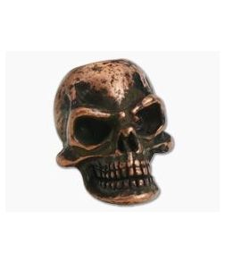 Schmuckatelli Protech Skull Bead Roman Copper Oxide Finish