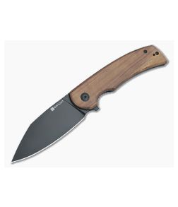 Sencut Omniform Liner Lock Guibourtia Wood Flipper Knife S23064-3
