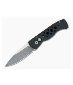 Protech TR-2 Exclusive Two Tone Acid Wash Satin Blade 20th Anniversary Skeletonized Auto TR-2-PT20AW