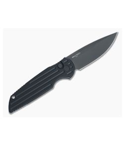 Protech TR-3 Left Handed All Black SWAT Automatic TR-3-L-2