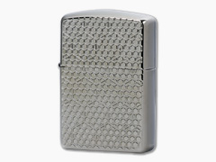 Zippo Armor Hexagon Design Black Ice Windproof Lighter For Sale