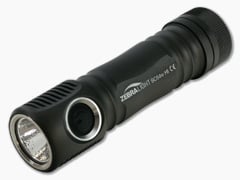 Zebralight SC64w HI — 18650, ~1300 lumens, 4000K neutral white, potted electronics. Tiny for the output, extremely efficient. The consensus king of EDC lights. ~$79.
